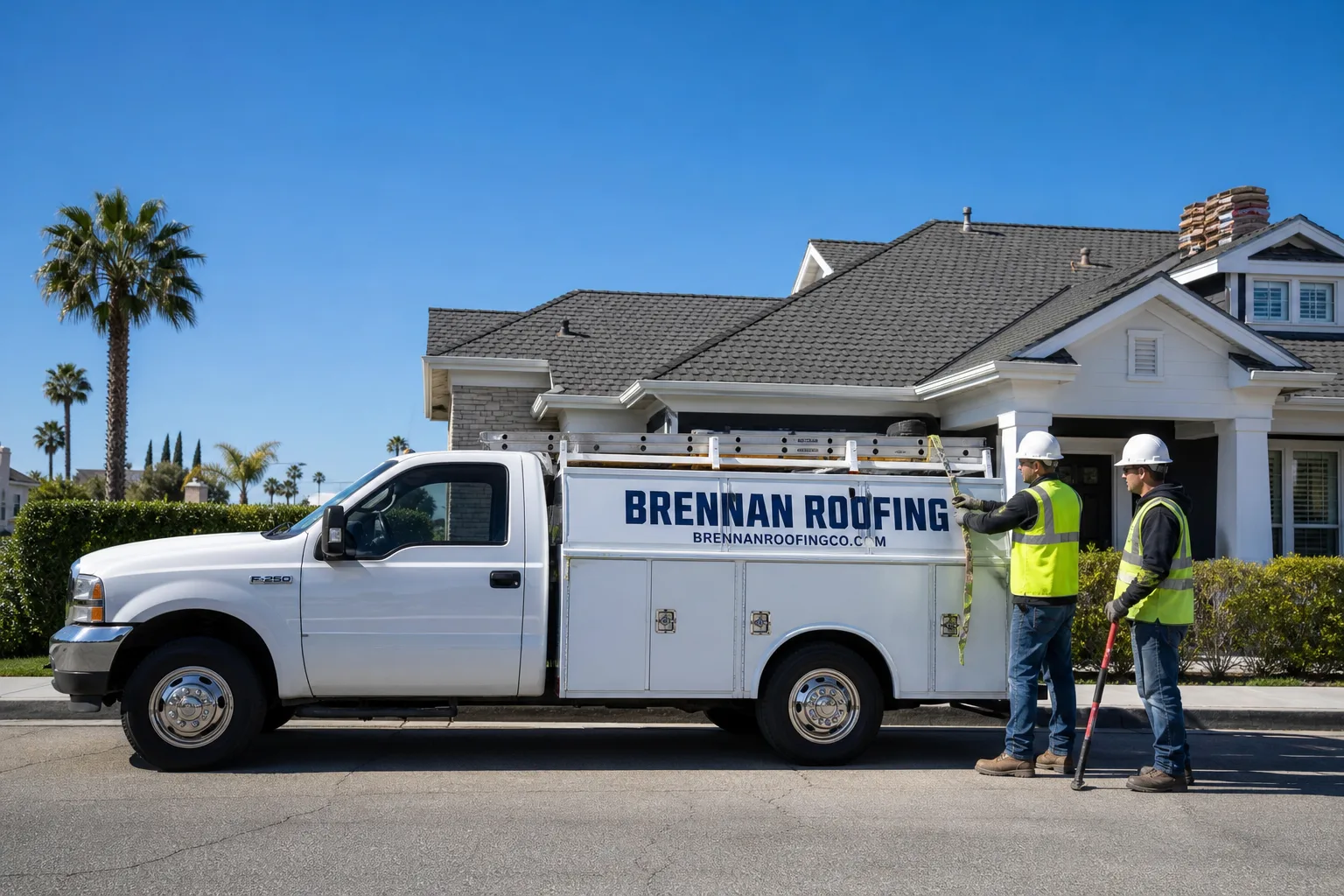 Brennan Roofing roofing team